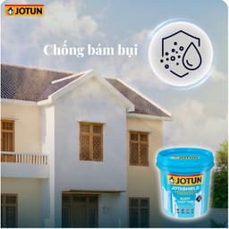5L - Sơn phủ ngoại thất cao cấp Jotun Jotashield Sạch vượt trội 6
