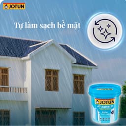 5L - Sơn phủ ngoại thất cao cấp Jotun Jotashield Sạch vượt trội 8