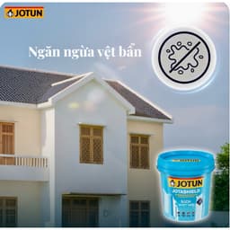 5L - Sơn phủ ngoại thất cao cấp Jotun Jotashield Sạch vượt trội 7
