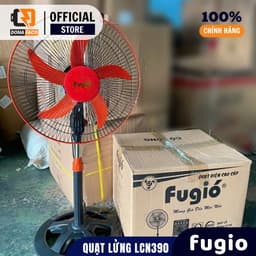 | Hỏa tốc | quạt lửng công nghiệp LCN309 Fugio gió mạnh cao 1m công suất 43w, 5 cánh 40cm chính hãng 8