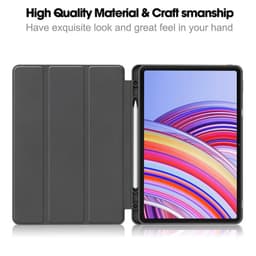 [Có Khay Bút-Ảnh Thật] Bao Da MTB Xia0mi REDMI PAD PRO 12.1/ POCO PAD 12.1" 2024 Lưng Dẻo PU Gấp 3 Khúc 2