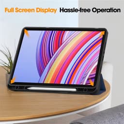 [Có Khay Bút-Ảnh Thật] Bao Da MTB Xia0mi REDMI PAD PRO 12.1/ POCO PAD 12.1" 2024 Lưng Dẻo PU Gấp 3 Khúc 3
