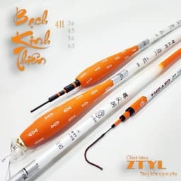 Cần Câu Tay Đơn Đài Cao Cấp Bạch Kinh Thiên 4h - Tải cá 2-2,5kg Siêu khỏe -2m7 đến 5m4 1