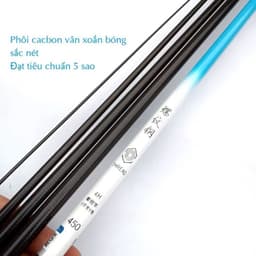 Cần Câu Tay Đơn Đài Cao Cấp Bạch Kinh Thiên 4h - Tải cá 2-2,5kg Siêu khỏe -2m7 đến 5m4 4