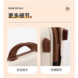 Vali HTXIANSHENG mật khẩu xách tay di động 14 inch cỡ nhỏ hình thỏ 3D nhà TH 7