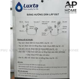 Tay Sen Luxta T12 - Tay Sen Cao Cấp Tiết Kiệm Nước, Thiết Kế Sang Trọng, Bền Đẹp AP HOME 6