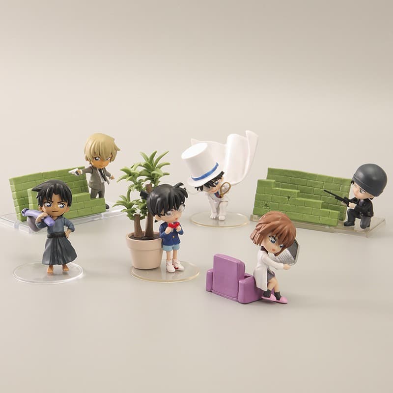 Mô hình nhân vật THÁM TỬ LỪNG DANH CONAN Detective Conan chibi anime xinh xắn trang trí trưng bày