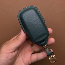 Bao da chìa khoá xe ô tô Toyota RAIZE, VELOZ, Wigo AVANZA, Yaris cros bản 2 nút TOY_F2 5