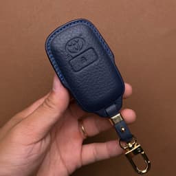 Bao da chìa khoá xe ô tô Toyota RAIZE, VELOZ, Wigo AVANZA, Yaris cros bản 2 nút TOY_F2 7