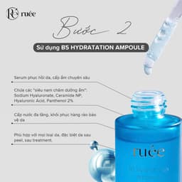 Bộ 3 cấp ẩm, hỗ trợ mờ thâm nám RUÉE Blanc Peau Toner 120ml + Serum B5 50ml + Mila Cream 50g - Chính hãng 3