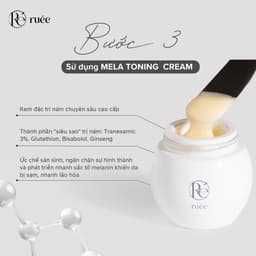 Bộ 3 cấp ẩm, hỗ trợ mờ thâm nám RUÉE Blanc Peau Toner 120ml + Serum B5 50ml + Mila Cream 50g - Chính hãng 4