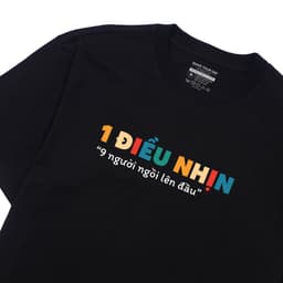 Áo 1 Điều Nhịn 9 Người Ngồi Lên Đầu Câu Nói Hài Hước Công Sở Văn Phòng Cho Nam Nữ Oversize Cotton 1