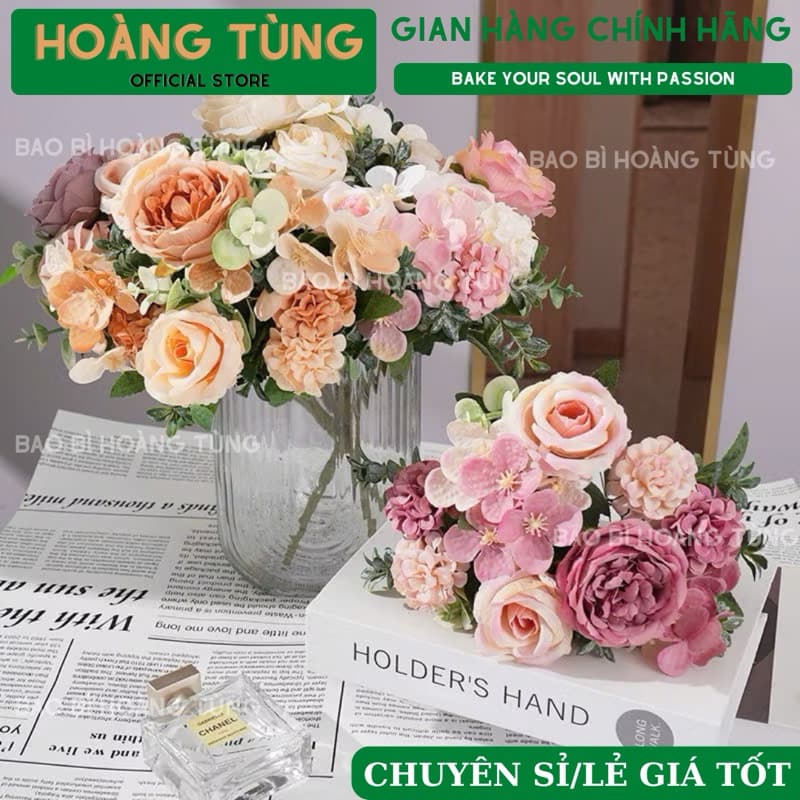 Hoa mẫu đơn cao cấp, Cổ Điển, Nhân Tạo, Hoa Trang Trí Đám Cưới Hoa Bó Hoa Trang Trí Cuộc Sống Nhà