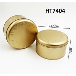 Hộp Thiếc Tròn To 13.5 cm Đựng Tiramisu, m, Mousse Ô Long Nhài Nhãn, Socola Đập Đập, Bánh Quy, Cookies, Bánh Kẹo 700ml 8