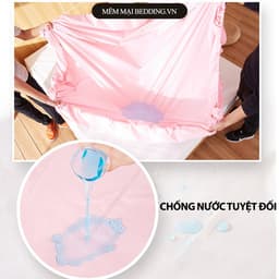 Ga Chống Thấm Trơn Màu Bo Chun Co Giãn Cao Cấp Nhiều Kích Thước Không Thấm Nước Tuyệt Đối hothit 2025 nhà miu bedding 2