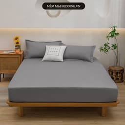 Ga Chống Thấm Trơn Màu Bo Chun Co Giãn Cao Cấp Nhiều Kích Thước Không Thấm Nước Tuyệt Đối hothit 2025 nhà miu bedding 7