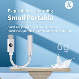 Dongle DAC JCALLY JM12 | Chip KT02H20 | Hỗ trợ đàm thoại | Cáp chuyển đổi âm thanh | Dongle 9