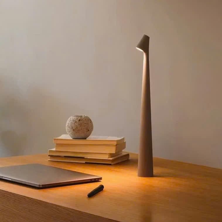 Đèn Led Để Bàn Cảm Ứng (ánh sáng vàng) Có Thể Sạc Lại NONO Đèn Bàn Trang Trí Kèm Cáp Sạc