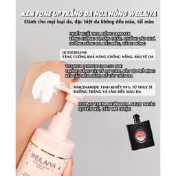 (Công ty )Kem Body Weilaiya Dưỡng Trắng Da Nâng Tone 200ml| Cherry Beauty 5