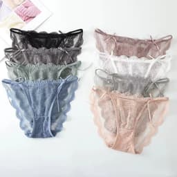 SET 5-10 Quần Lót Ren cao cấp mềm mại thiết kế buộc dây bên hông MÃ 2824 5