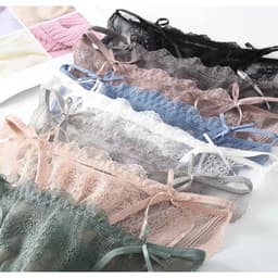 SET 5-10 Quần Lót Ren cao cấp mềm mại thiết kế buộc dây bên hông MÃ 2824 3