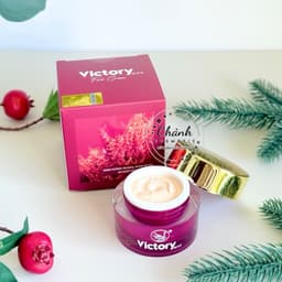 Kem Victory Cao Cấp Dưỡng Trắng, Giảm Đỏ Da, Phục Hồi Và Tái Tạo, Giữ Ẩm, Se Khít Lỗ Chân Lông 15g 3