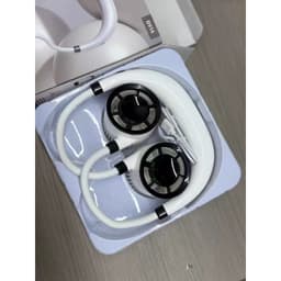 Quạt Đeo Cổ Mini D916 Xoay 360 Độ, 100 Cấp Độ Gió, Pin 1500mAh, Nhẹ Gọn, Sạc USB Tiện Lợi 7