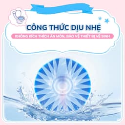 Viên sạch bồn cầu Clean all viên thả bồn cầu sạch khuẩn, tẩy sạch mảng bám khử mùi diệt vi khuẩn toilet 6