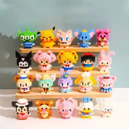 [Ngẫu Nhiên] Bộ Đồ Chơi Lắp Ghép Mini Nhân Vật Hoạt Hình Dễ Thương Cho Bé 3