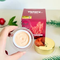 Kem Victory Cao Cấp Dưỡng Trắng, Giảm Đỏ Da, Phục Hồi Và Tái Tạo, Giữ Ẩm, Se Khít Lỗ Chân Lông 15g 4