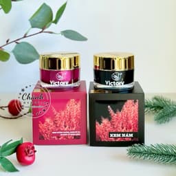 Kem Victory Cao Cấp Dưỡng Trắng, Giảm Đỏ Da, Phục Hồi Và Tái Tạo, Giữ Ẩm, Se Khít Lỗ Chân Lông 15g 9