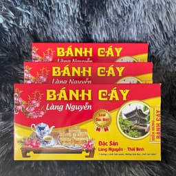 Combo 2 hộp BÁNH CÁY LÀNG NGUYỄN THÁI BÌNH GÓI NHỎ TIỆN LỢI LOẠI (ĐẶC BIỆT) 420g 2