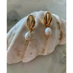 Bộ 4 Bông Tai/Khuyên Tai Vỏ Sò Vintage Bohemian - Quà Tặng Vibe Ocean Charm, Set Độc Đáo, Phong Cách Hàn Quốc 9