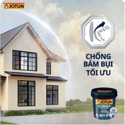 5L - Sơn phủ ngoại thất siêu cao cấp Jotun Jotashield Bền mầu Toàn Diện 8