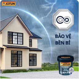 5L - Sơn phủ ngoại thất siêu cao cấp Jotun Jotashield Bền mầu Toàn Diện 6