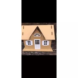 đồ trang trí mầm non steam, mô hình nhà trang trí lớp học cho bé 9