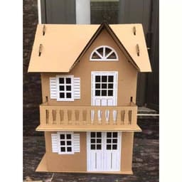 đồ trang trí mầm non steam, mô hình nhà trang trí lớp học cho bé 8