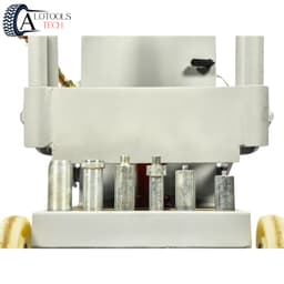 Máy ép trụ đứng 200 tấn thủy lực điện 380V moto đồng 4
