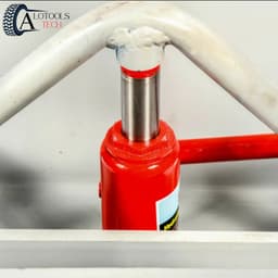 Máy ép trụ đứng 200 tấn thủy lực điện 380V moto đồng 6