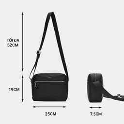 [4-25/9 TẶNG QUÀ TRUNG THU 599K] Túi Bao Tử Nam LECOS LTH4 Vải Oxford Chống Nước Đeo Ngực Đeo Lưng Thời Thượng 4