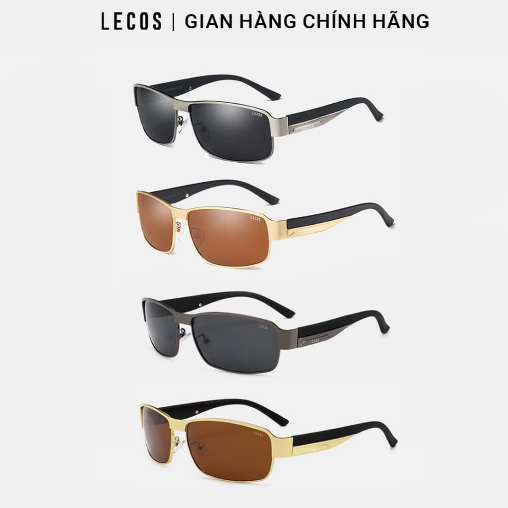 Kính Mắt Tròn Retro LECOS LK12 Gọng Đồng Bền Chắc Thời Trang Ngoài Trời