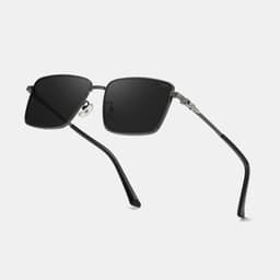 Kính Mắt Tròn Retro LECOS LK2 Gọng Thép Không Gỉ Chống Chói đi Nắng 6