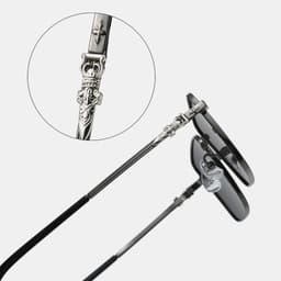 Kính Mắt Tròn Retro LECOS LK2 Gọng Thép Không Gỉ Chống Chói đi Nắng 4