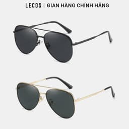 Kính Phi Công Nam LECOS LK47 Tròng Phân Cực Chống Lóa đi Làm Gặp Đối Tác 1