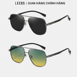 Kính Phi Công Nam LECOS LK57 Gọng Tr90 Siêu Nhẹ Chống Chói đi Nắng 1