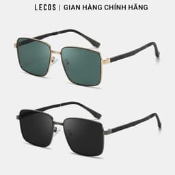 [4-25/9 TẶNG QUÀ TRUNG THU 599K] Kính Mắt Vuông Nam LECOS LK54 Gọng Tr90 Siêu Nhẹ Du Lịch đi Biển 2