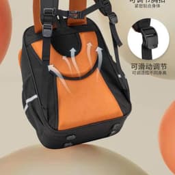 [Tặng hộp đựng bút] Balo kiểu dáng basic đơn giản, tinh tế. Chống gù, chống thấm nước. 8