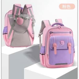 [Tặng hộp đựng bút] Balo kiểu dáng basic đơn giản, tinh tế. Chống gù, chống thấm nước. 9