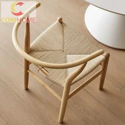 Ghế Wishbone CORIHOME  Lưng Ghế Hình Chữ Y ,Lưng Và Tay Vịn Được Chế Tác Từ Thanh Gỗ Uốn Cong 3