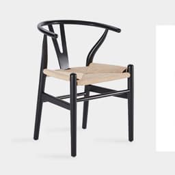 Ghế Wishbone CORIHOME  Lưng Ghế Hình Chữ Y ,Lưng Và Tay Vịn Được Chế Tác Từ Thanh Gỗ Uốn Cong 5